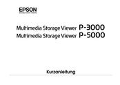 Epson P-3000 Kurzanleitung