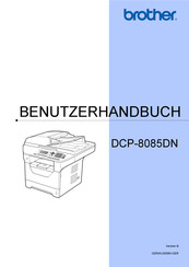 Brother DCP-8085DN Benutzerhandbuch