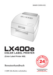 Primera LX400e Benutzerhandbuch