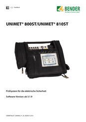 Bender UNIMET 810ST Handbuch