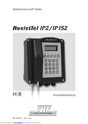 FNF ResistTeI IP152 Kurzanleitung