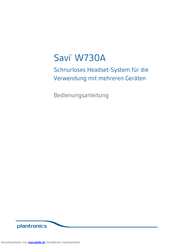 Savi W730A Bedienungsanleitung