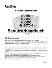 Brother Serie HL-5070N Benutzerhandbuch
