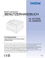 Brother HL-5280DW Benutzerhandbuch