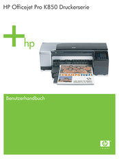 HP Officejet Pro K850 series Benutzerhandbuch