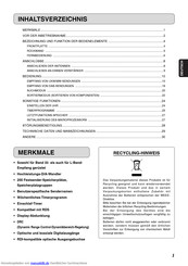 Marantz ST7001 Handbuch