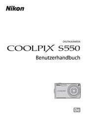 Nikon coolpix s550 Benutzerhandbuch