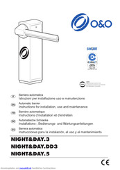 O&O NIGHT&DAY.5 Installation, Betrieb Und Wartung