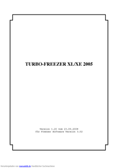 Atari TURBO-FREEZER XL 2005 Anleitung