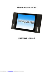EASYONE LCD104-E Bedienungsanleitung