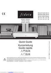 Fidata HFAS1-XS20U Kurzanleitung