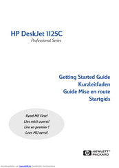 HP DeskJet 1125C Handbuch