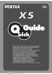 Pentax X-5 Handbuch
