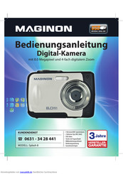 Maginon 8.0 Megapixel und 4-fach digitalem Zoom Bedienungsanleitung