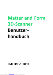 Matter and Form MFS1V1 Benutzerhandbuch