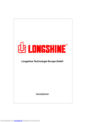 Longshine SNMP Managed Switch RS-232 Benutzerhandbuch