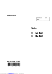 Wacker Neuson RT 56-SC Betriebsanleitung