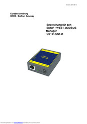 Generex CS121 SNMP Benutzerhandbuch