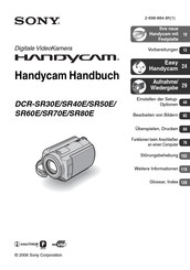 Handycam DCR-SR60E Handbuch