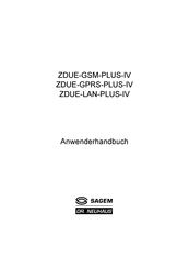 Sagem ZDUE-LAN-PLUS-IV Anwenderhandbuch