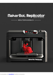 MakerBot Replicator Benutzerhandbuch