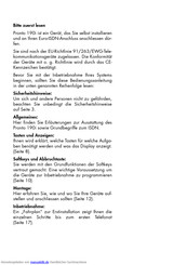 Swisscom Pronto 190i Bedienungsanleitung