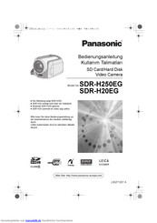 Panasonic SDR-H250EG Bedienungsanleitung