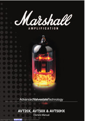 Marshall Amplification AVT20X Benutzerhandbuch