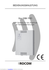 Rocom Eco GSM FXO Bedienungsanleitung