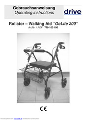 Drive GoLite 200 Gebrauchsanweisung