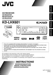 JVC KD-LHX601 Bedienungsanleitung