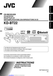 JVC KD-BT22 Bedienungsanleitung