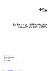 Sun Enterprise 420R Handbuch
