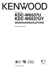 Kenwood KDC-W6537U Bedienungsanleitung