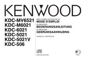 Kenwood KDC-M6021 Bedienungsanleitung
