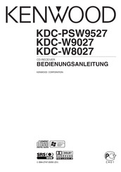 Kenwood KDC-W8027 Bedienungsanleitung