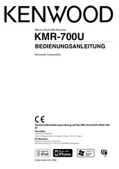 Kenwood KMR-700U Bedienungsanleitung