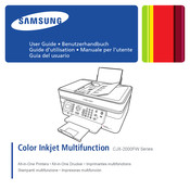 Samsung CJX-2000FW Series Benutzerhandbuch