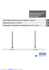 WIKA LW-1 Betriebsanleitung