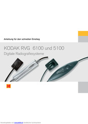 Kodak RVG 6100 Anleitung