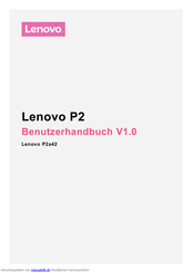 Lenovo P2 Benutzerhandbuch