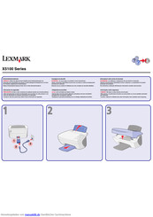 Lexmark X5100 Series Installationshandbuch