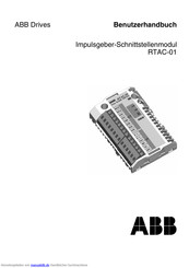 ABB RTAC-01 Benutzerhandbuch