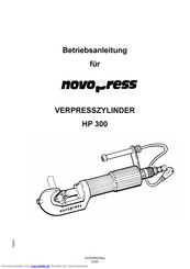 NovoPress HP 300 Betriebsanleitung