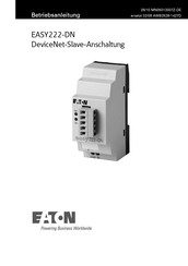 Eaton EASY222-DN Betriebsanleitung