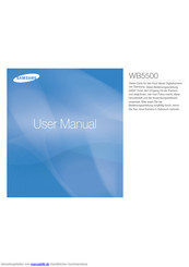 Samsung WB 5500 Benutzerhandbuch