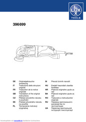 LUX tools 396699 Originalbetriebsanleitung