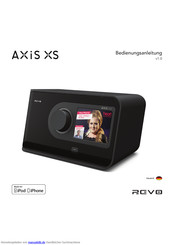 Revo AXiS XS Bedienungsanleitung