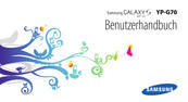 Samsung GALAXY S WIFI 5.0 YP-G70 Benutzerhandbuch