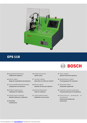 Bosch EPS 118 Originalbetriebsanleitung